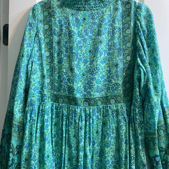 Spell Sundown Boho turquoise dress size XL - Picture 11 of 14